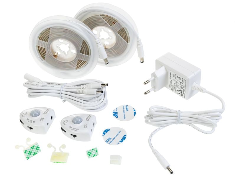 Vegas Lights LED-Streifen Bettbeleuchtung, 2er Set
