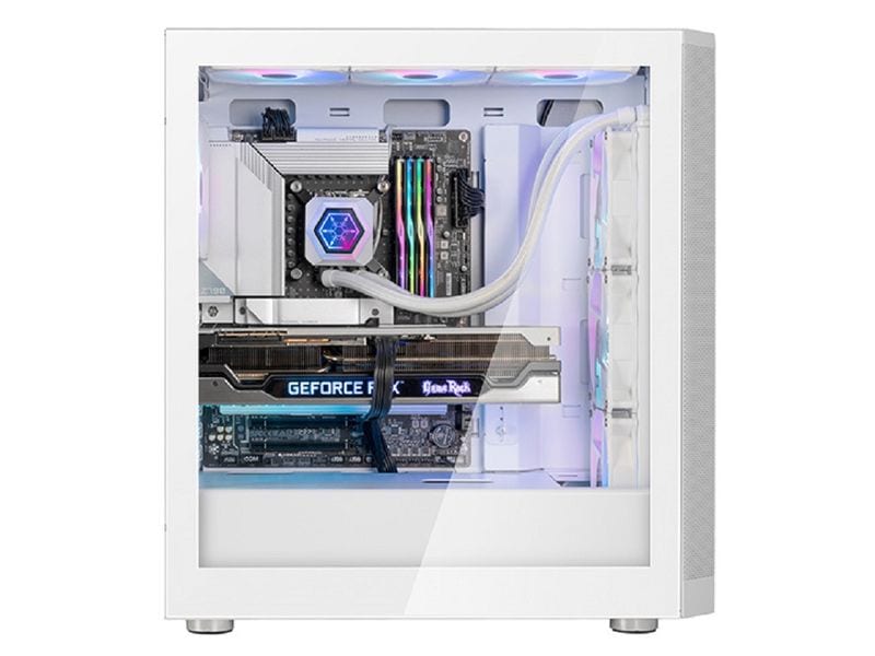 SilverStone PC-Gehäuse Fara 514X Weiss