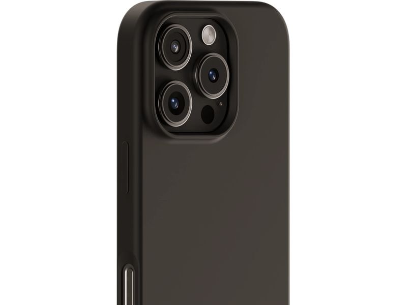 Holdit Back Cover Silicone iPhone 16 Pro Max Schwarz