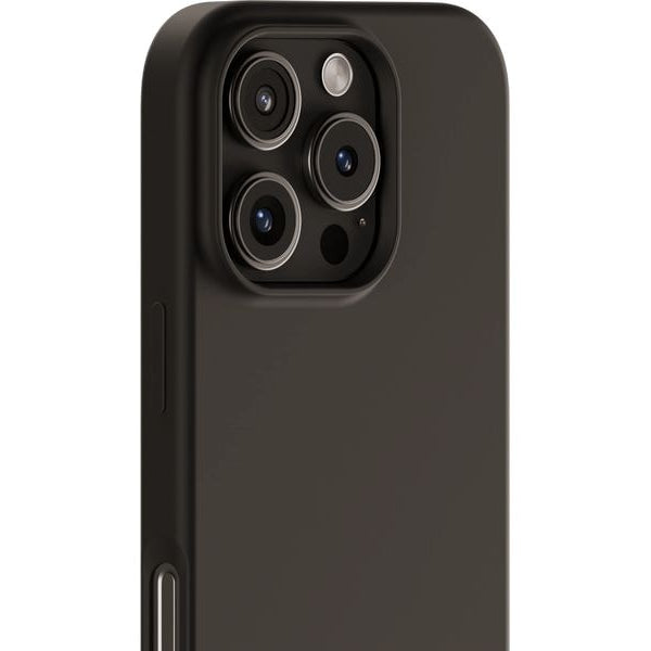 Holdit Back Cover Silicone iPhone 16 Pro Schwarz