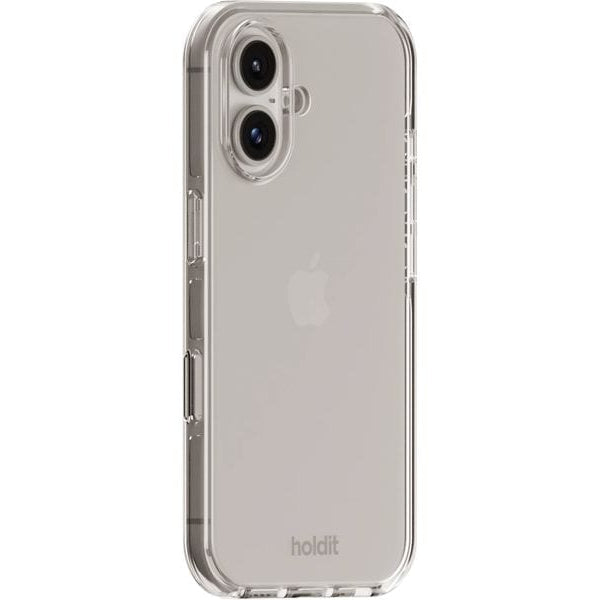 Holdit Back Cover Seethru iPhone 16 Plus Weiss