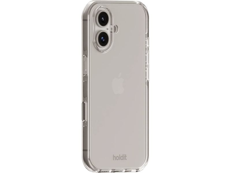 Holdit Back Cover Seethru iPhone 16 Plus Weiss