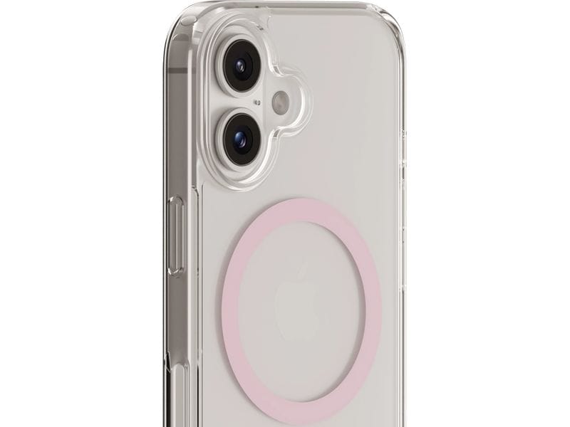 Holdit Back Cover MagSafe iPhone 16 Plus Pink/Transparent