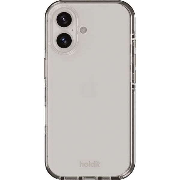 Holdit Back Cover Seethru iPhone 16 Weiss