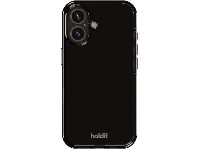Holdit Back Cover Seethru iPhone 16 Schwarz