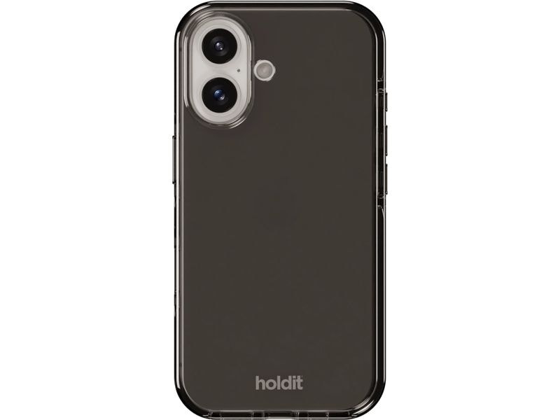 Holdit Back Cover Seethru iPhone 16 Schwarz