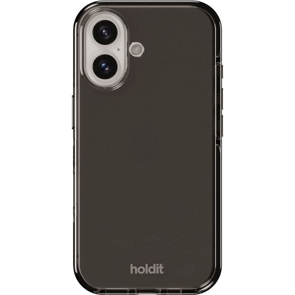 Holdit Back Cover Seethru iPhone 16 Plus Schwarz