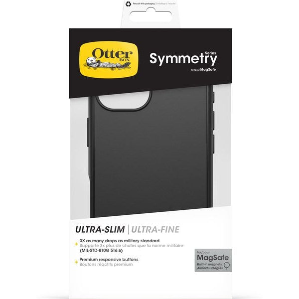 Otterbox Back Cover Symmetry iPhone 16 Schwarz