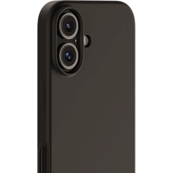 Holdit Back Cover Silicone iPhone 16 Plus Schwarz