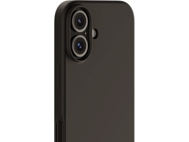 Holdit Back Cover Silicone iPhone 16 Plus Schwarz