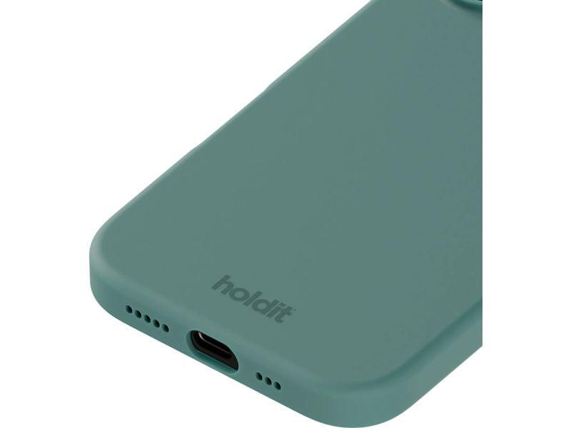 Holdit Back Cover Silicone iPhone 16 Grün