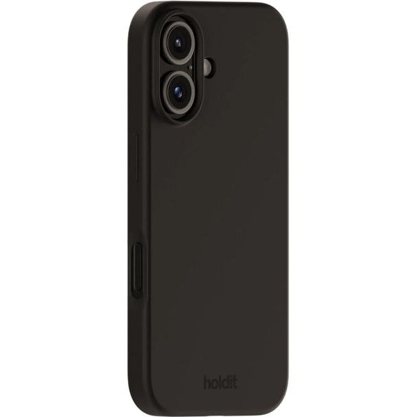 Holdit Back Cover Silicone iPhone 16 Plus Schwarz