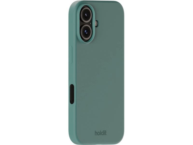 Holdit Back Cover Silicone iPhone 16 Grün