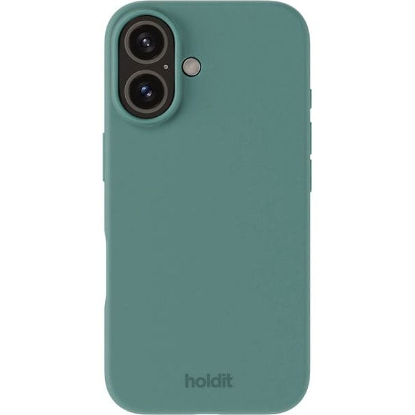 Holdit Back Cover Silicone iPhone 16 Plus Grün