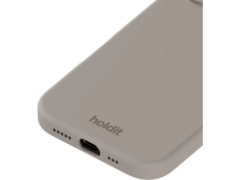Holdit Back Cover Silicone iPhone 16 Taupe