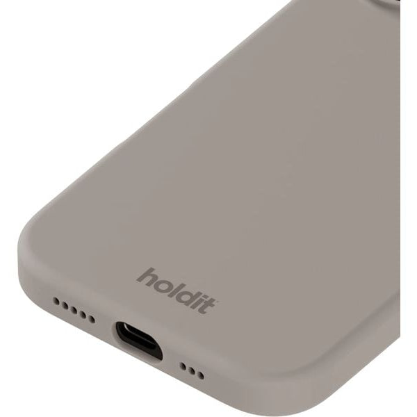 Holdit Back Cover Silicone iPhone 16 Plus Taupe