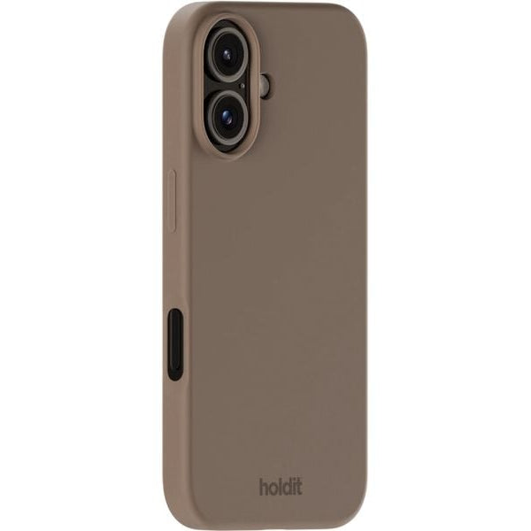 Holdit Back Cover Silicone iPhone 16 Plus Braun
