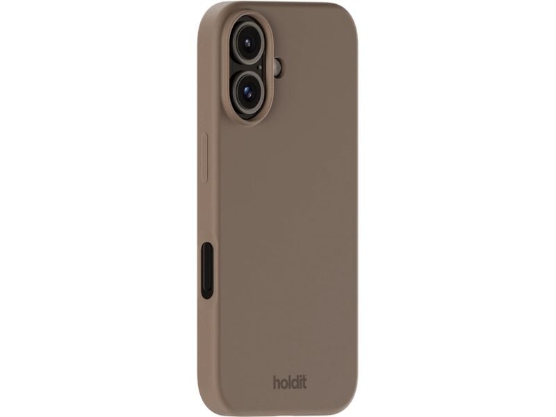 Holdit Back Cover Silicone iPhone 16 Plus Braun