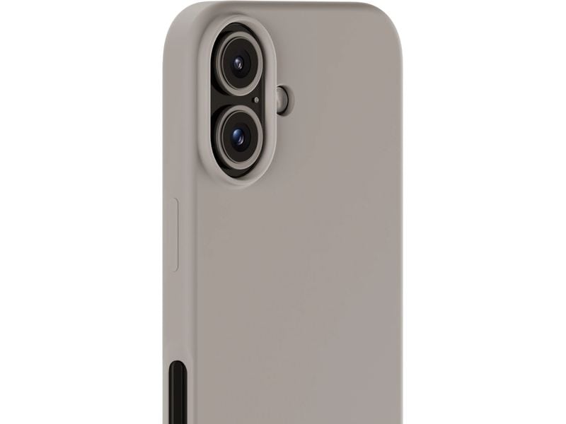 Holdit Back Cover Silicone iPhone 16 Plus Taupe