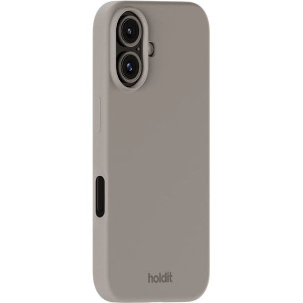 Holdit Back Cover Silicone iPhone 16 Plus Taupe