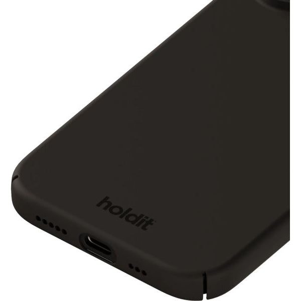 Holdit Back Cover Silicone iPhone 16 Schwarz