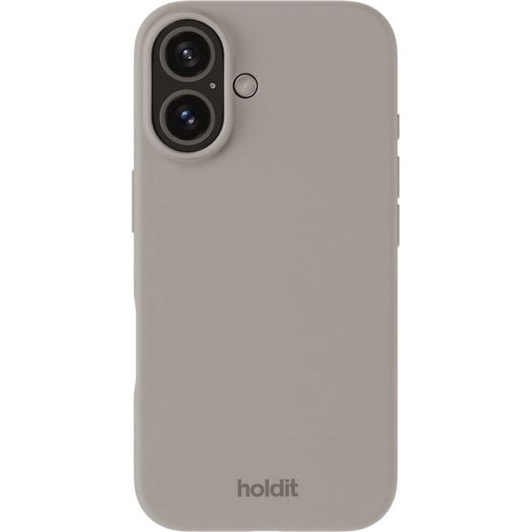 Holdit Back Cover Silicone iPhone 16 Plus Taupe