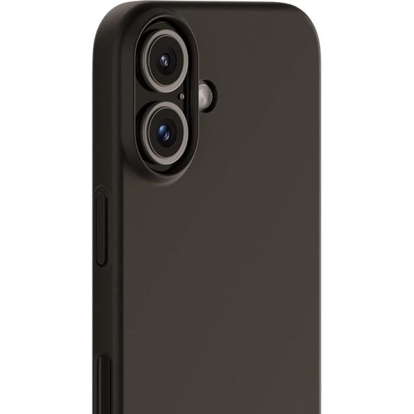 Holdit Back Cover Silicone iPhone 16 Schwarz