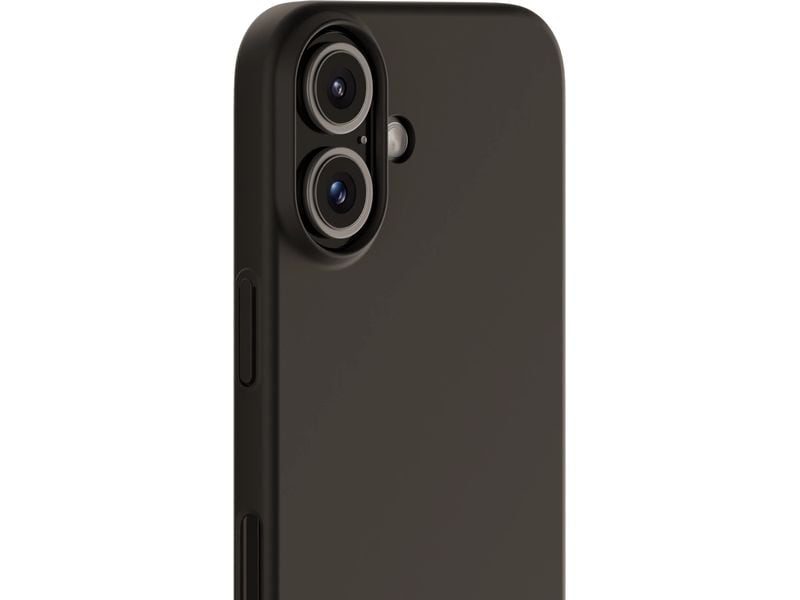 Holdit Back Cover Silicone iPhone 16 Schwarz
