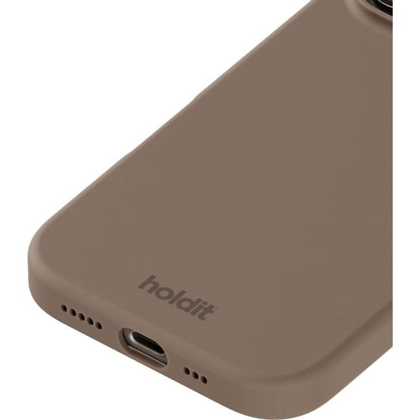 Holdit Back Cover Silicone iPhone 16 Pro Max Braun