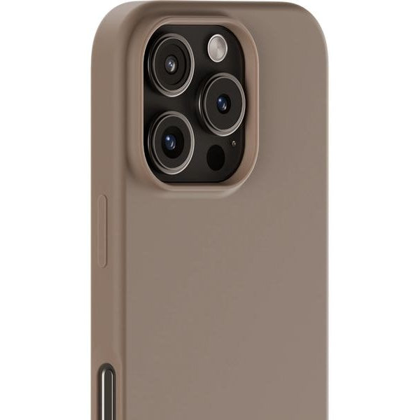 Holdit Back Cover Silicone iPhone 16 Pro Braun