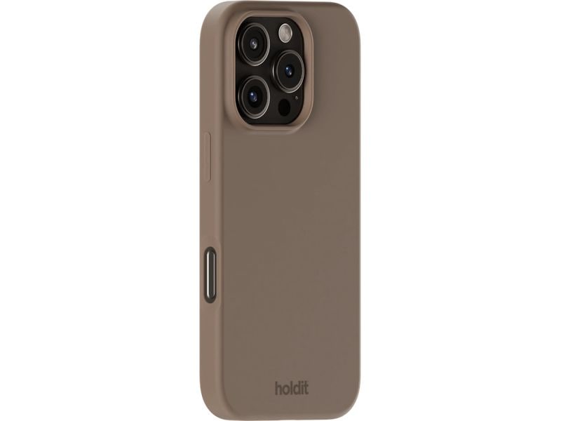 Holdit Back Cover Silicone iPhone 16 Pro Max Braun