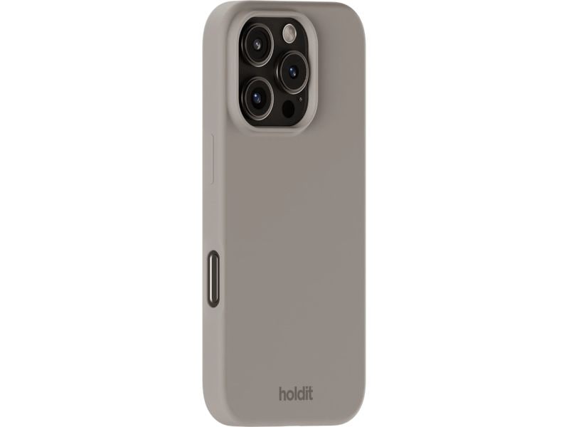 Holdit Back Cover Silicone iPhone 16 Pro Taupe