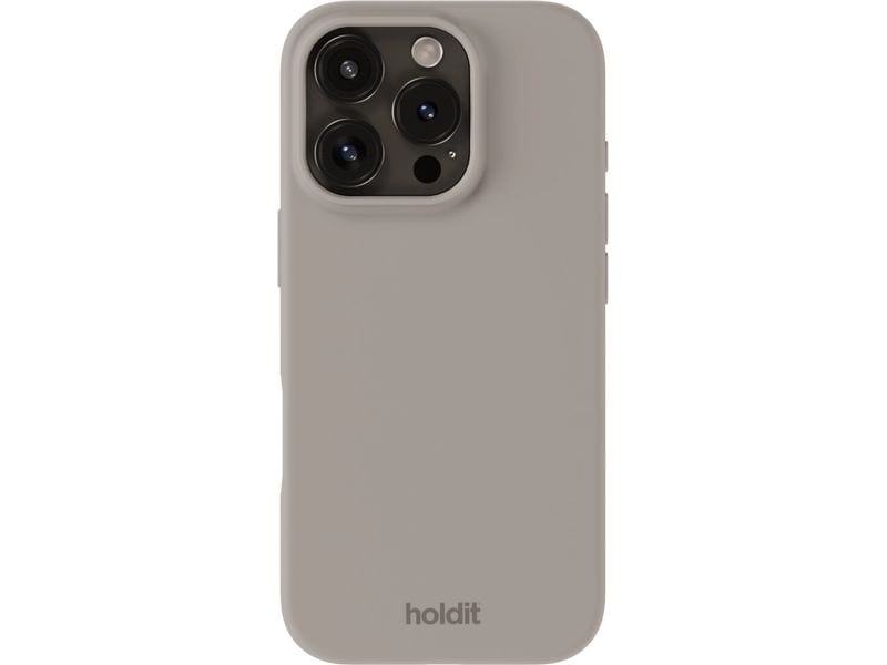 Holdit Back Cover Silicone iPhone 16 Pro Max Taupe