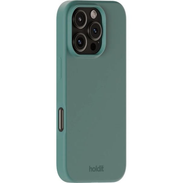 Holdit Back Cover Silicone iPhone 16 Pro Max Grün