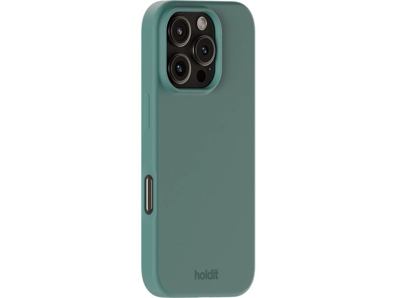 Holdit Back Cover Silicone iPhone 16 Pro Grün