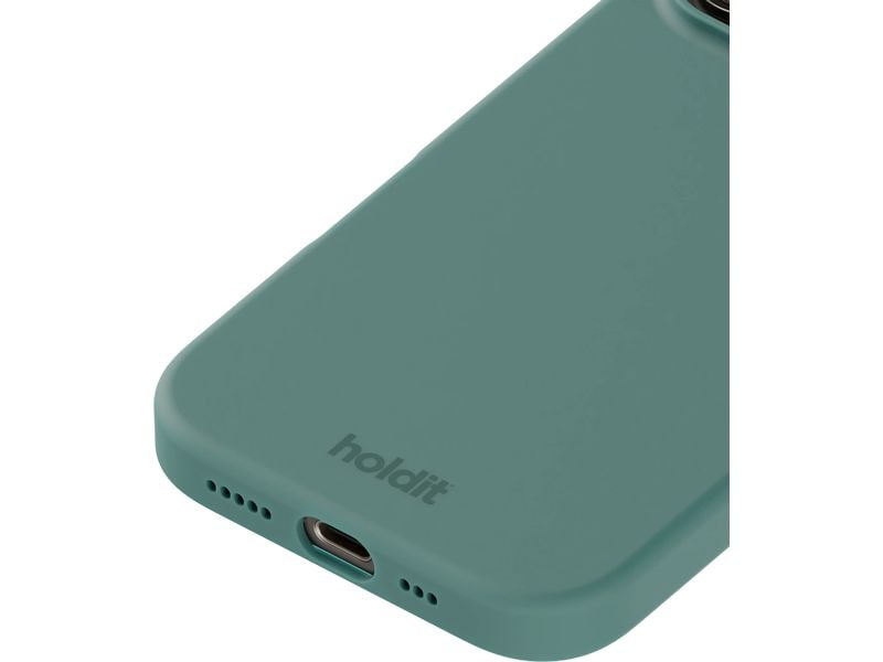 Holdit Back Cover Silicone iPhone 16 Pro Max Grün