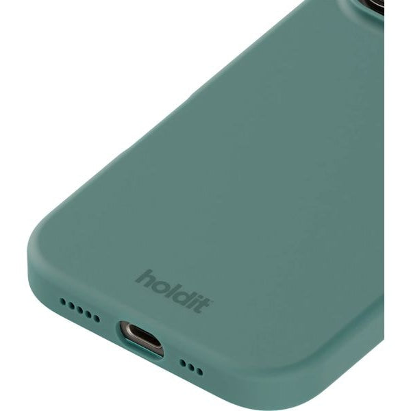 Holdit Back Cover Silicone iPhone 16 Pro Grün