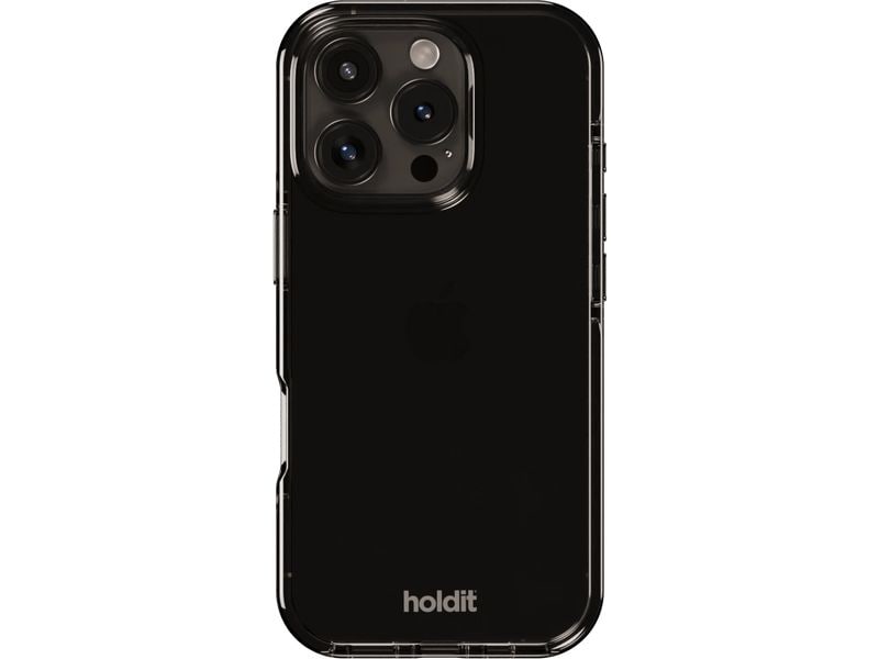 Holdit Back Cover Seethru iPhone 16 Pro Max Schwarz