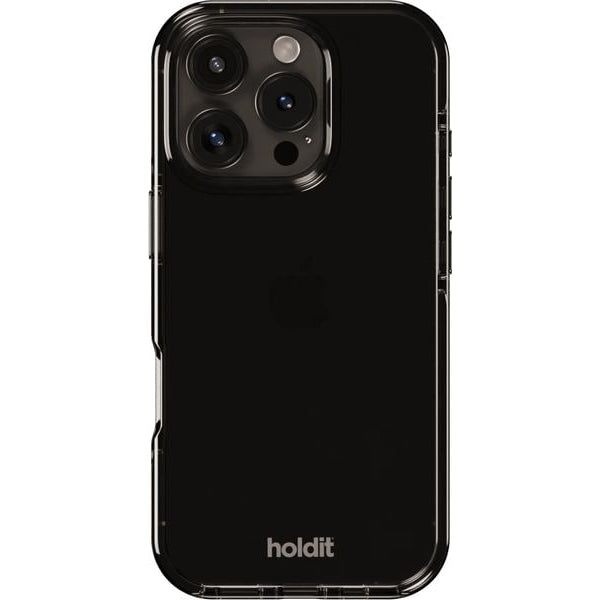Holdit Back Cover Seethru iPhone 16 Pro Schwarz