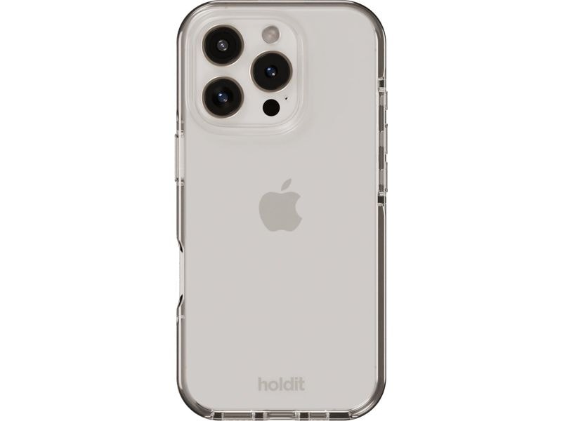 Holdit Back Cover Seethru iPhone 16 Pro Max Weiss