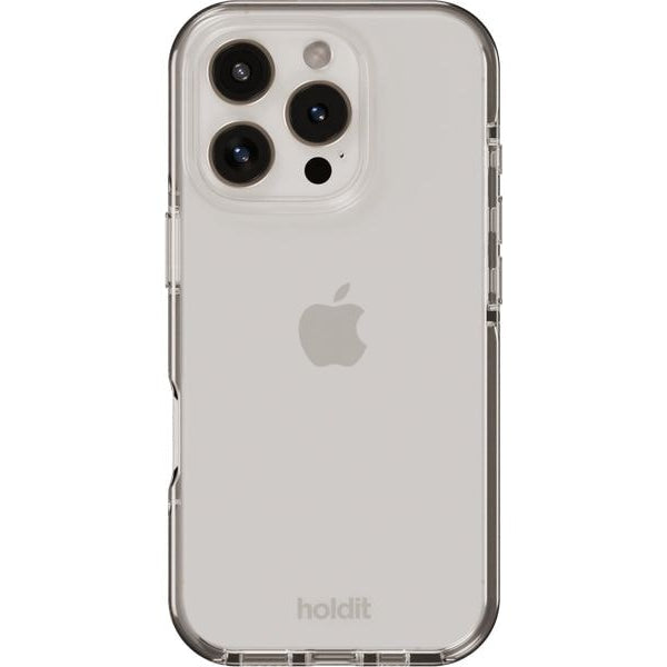 Holdit Back Cover Seethru iPhone 16 Pro Weiss