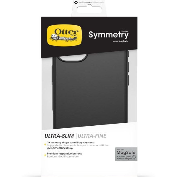 Otterbox Back Cover Symmetry iPhone 16 Plus Schwarz