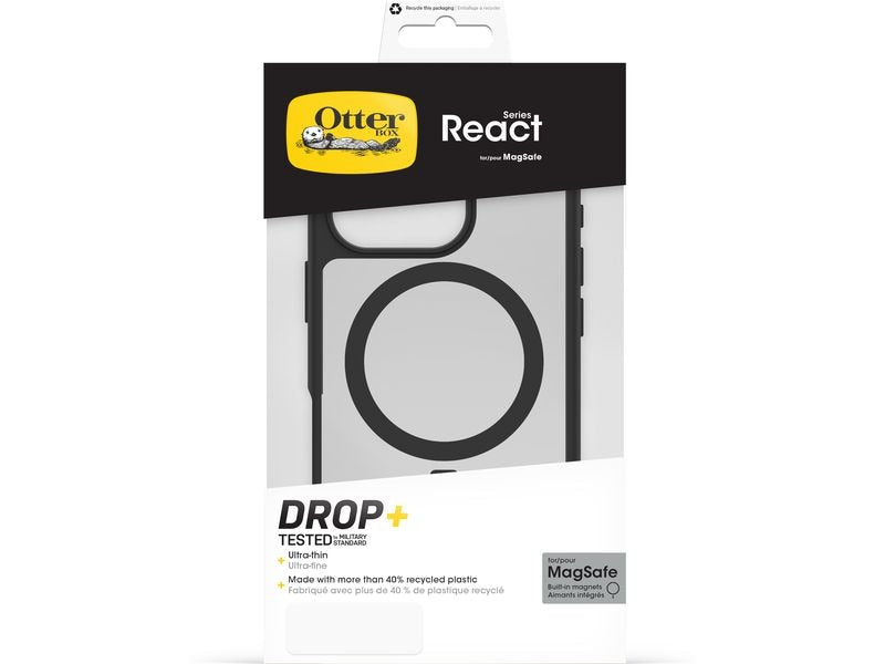Otterbox Back Cover React iPhone 16 Pro Schwarz/Transparent