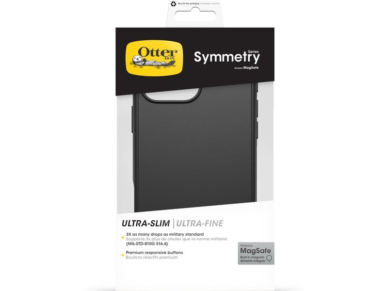Otterbox Back Cover Symmetry iPhone 16 Pro Max Schwarz