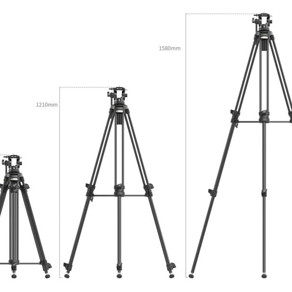 Smallrig Leichtes Videostativ-Kit AD-50 Lite