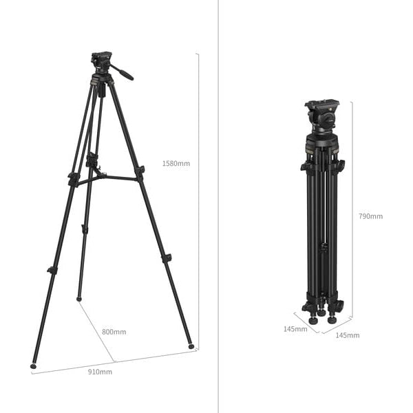 Smallrig Leichtes Videostativ-Kit AD-50 Lite