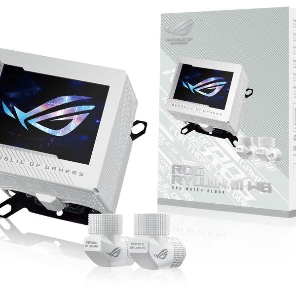 ASUS ROG Wasserkühlung ROG Ryujin III WB LCD White Edition