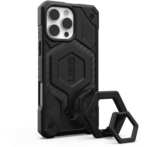 UAG Back Cover Monarch Pro + Stand iPhone 16 Pro Max Carbon