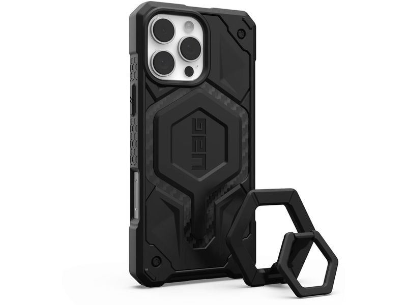 UAG Back Cover Monarch Pro + Stand iPhone 16 Pro Max Carbon