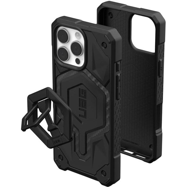 UAG Back Cover Monarch Pro + Stand iPhone 16 Pro Max Carbon